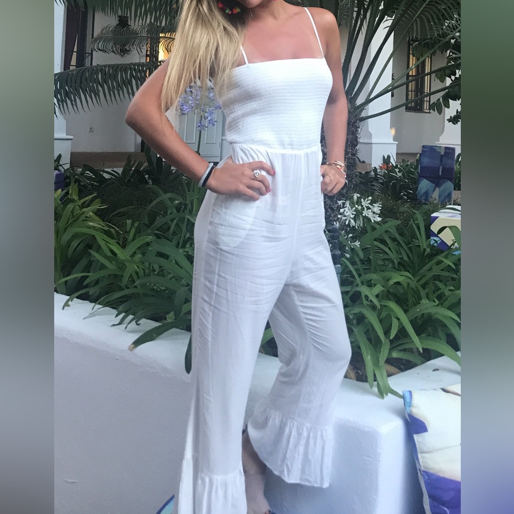 6 Shore Road White Jumpsuit